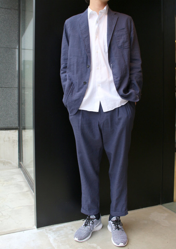 COMOLI / Linen × Wool Jacket & Pants – MaW SAPPORO