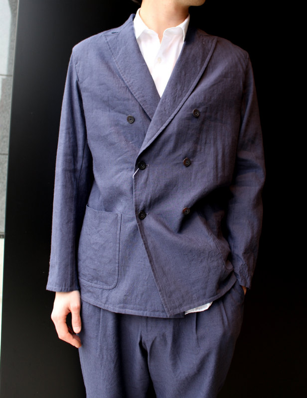 COMOLI / Linen × Wool Jacket & Pants – MaW SAPPORO