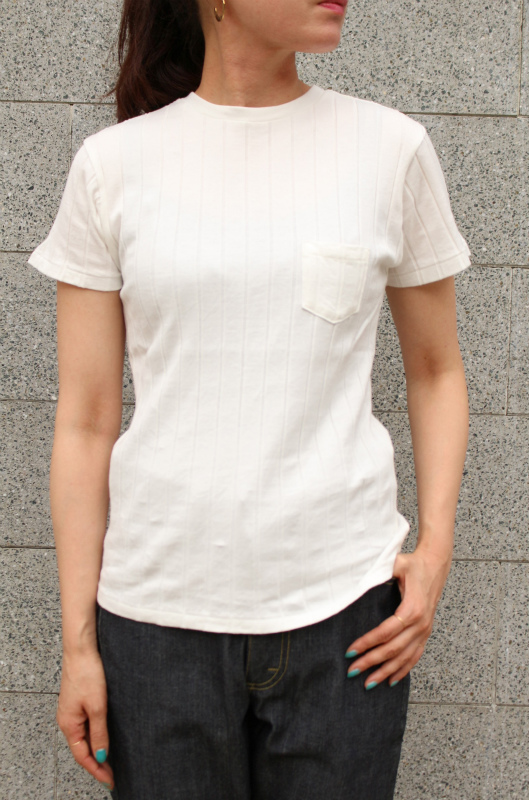 YOUNG & OLSEN The DRYGOODS STORE / BROAD RIB CREW NECK T-shirts