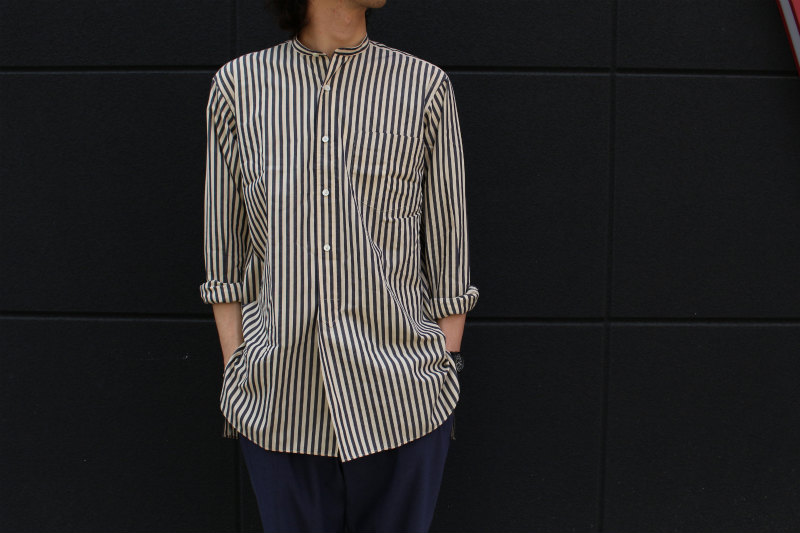 COMOLI / BAND COLER SHIRT – MaW SAPPORO