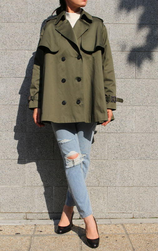 CLANE / SHORT FLEARE TRENCH COAT – MaW SAPPORO