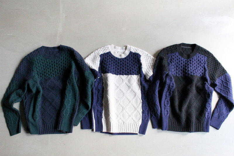 SACAI / CABLE KNIT PULLOVER – MaW SAPPORO
