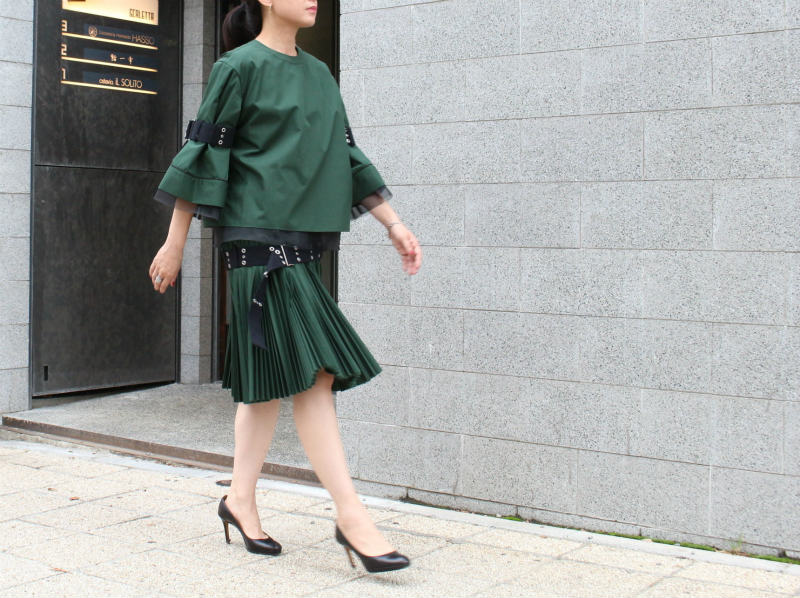 sacai / Belted Pleats Skirt – MaW SAPPORO