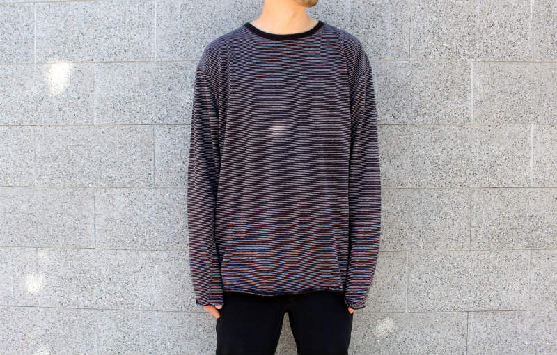 UNUSED / long-sleeve border T-shirt. – MaW SAPPORO