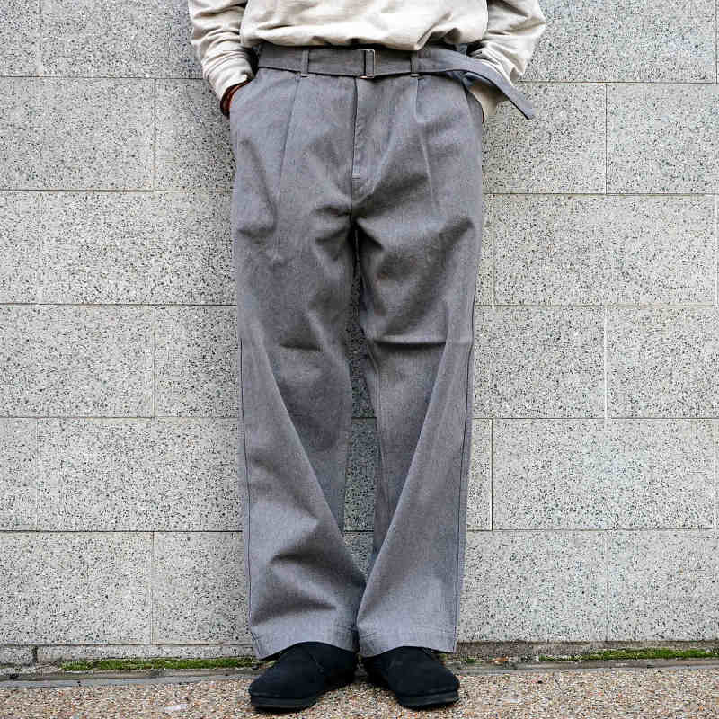 Graphpaper ] Colorfast Denim Two tuck Pants – MaW SAPPORO