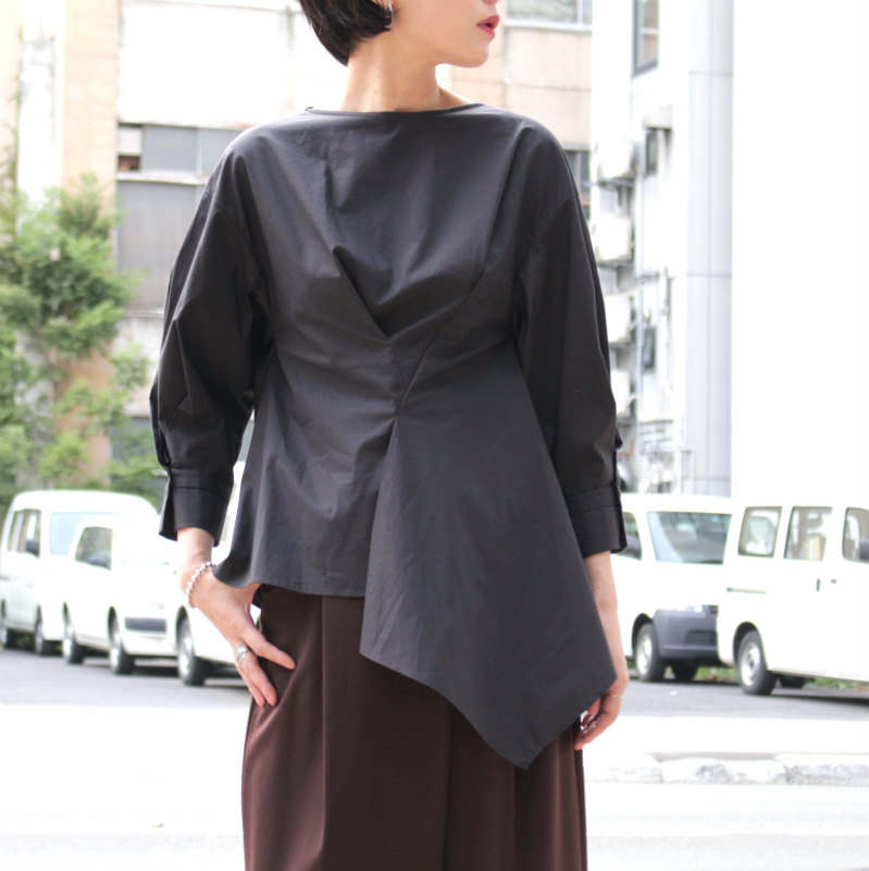 ENFOLD］CO Broad Tuck Blouse – MaW SAPPORO