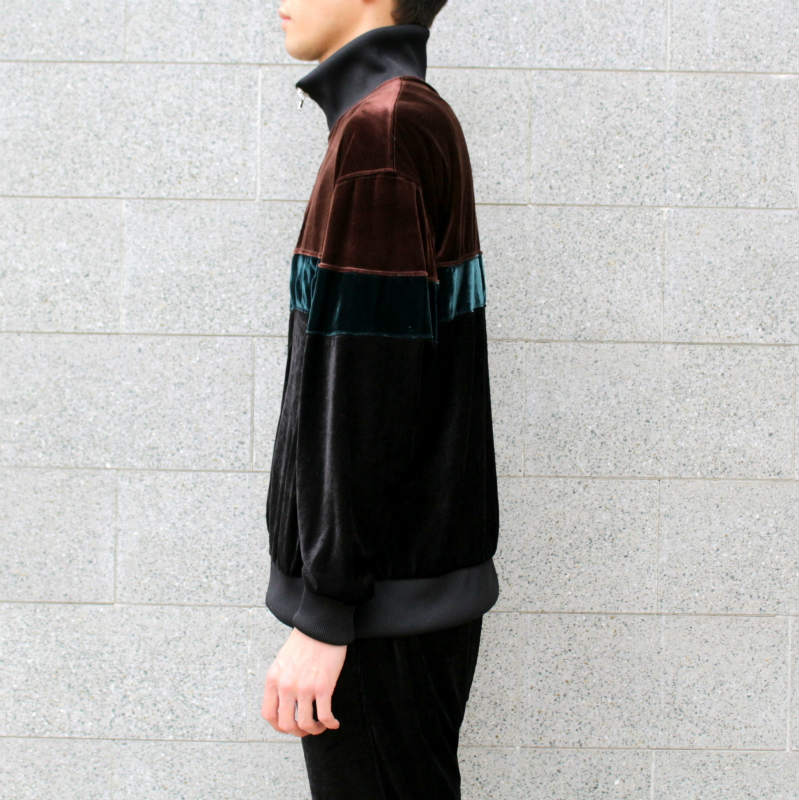 ALLEGE 17aw velours track jacket