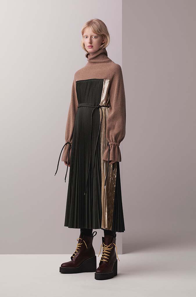 sacai］Knit × Pleats Dress – MaW SAPPORO
