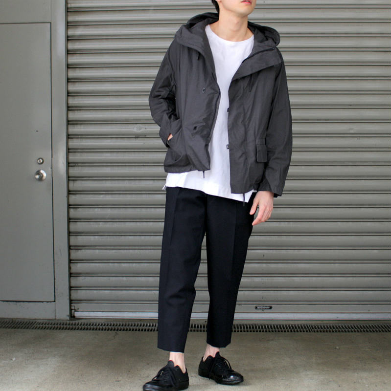 フラワーB ブルーグレイ TEATORA Souvenir Hunter Packable Black