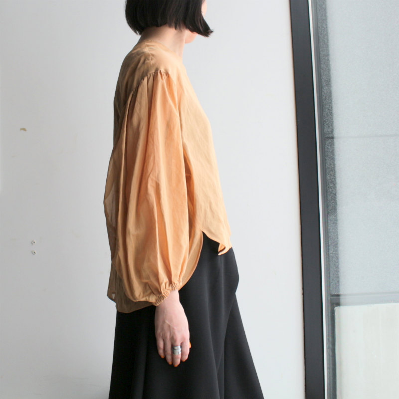 ENFOLD］Sheer Cotton Volume Sleeve Pullover – MaW SAPPORO