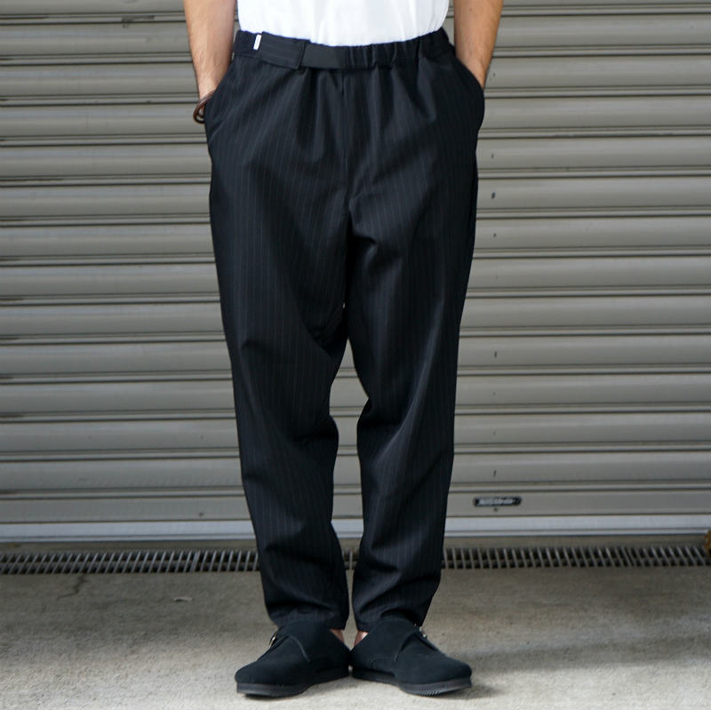 Graphpaper Selvage Wool Cook Pants ネイビー-