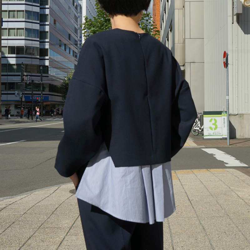 ENFOLD］Double-cross Dolman Layer Pull-over – MaW SAPPORO