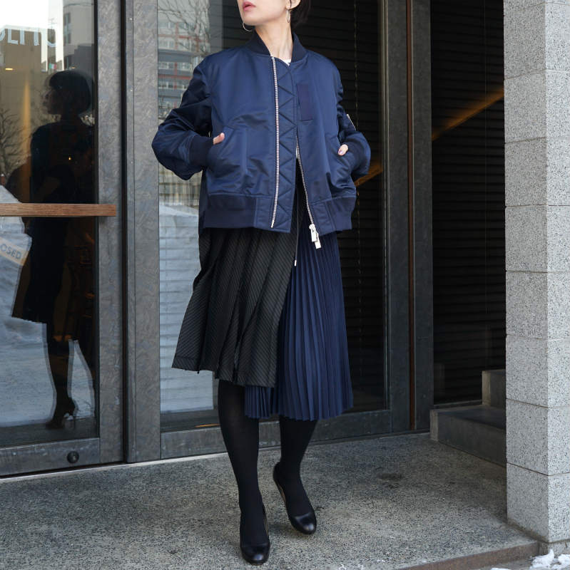 sacai］Pinstripe Skirt – MaW SAPPORO