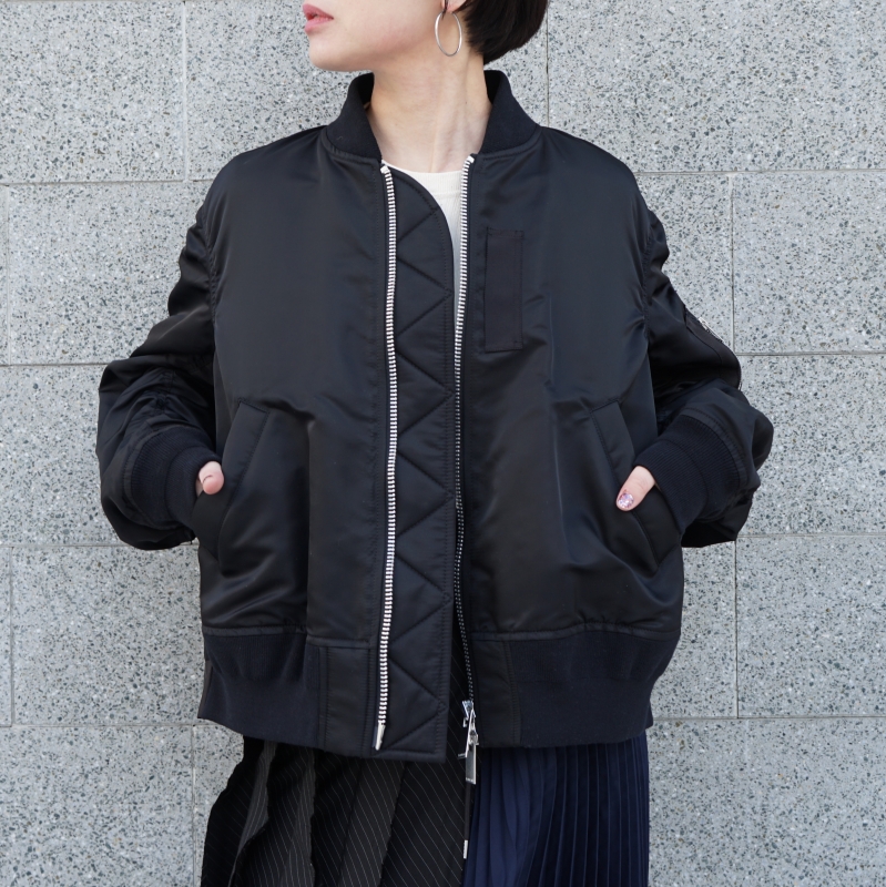 値下げ⭐︎sacai MA‐1 ブルゾン smcint.com