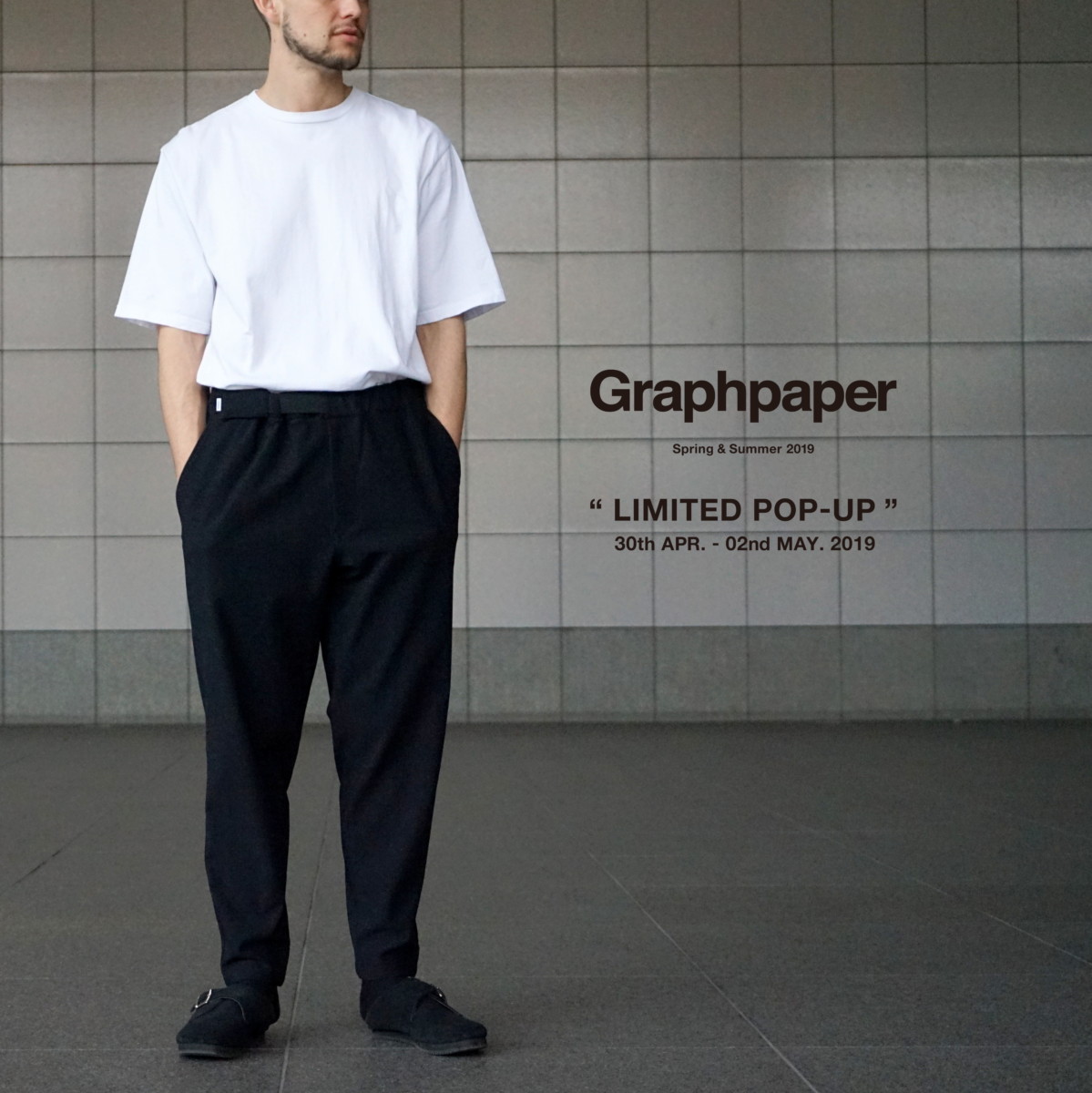 日本未発売 graphpaper GOAT SUEDE CHEF PANTS グラフペーパー