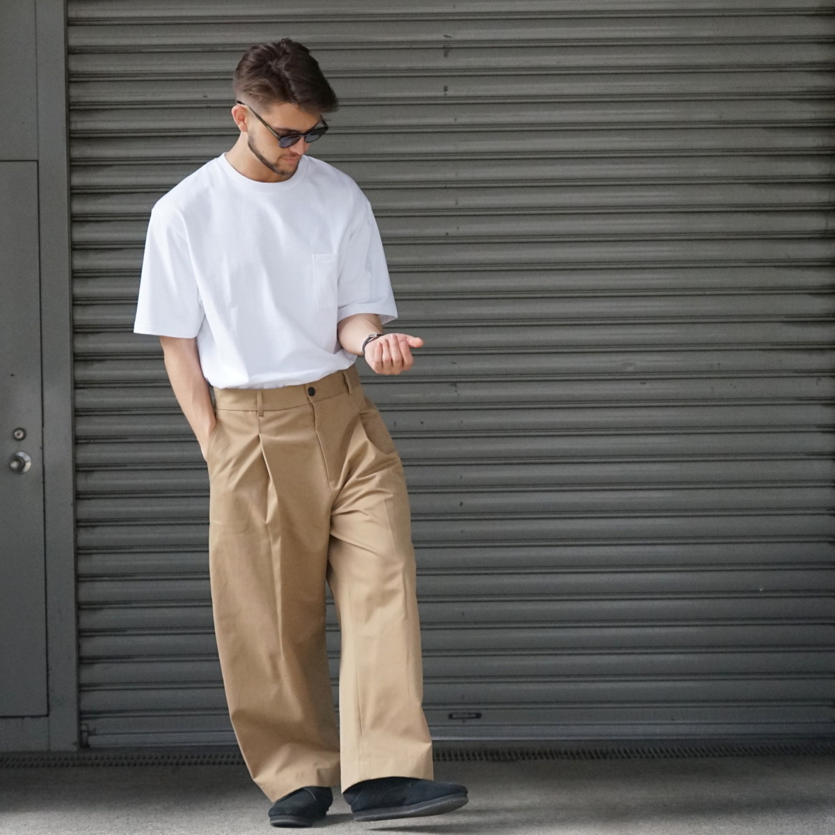 STUDIO NICHOLSON スタジオ ニコルソンBRIDGE PANT-