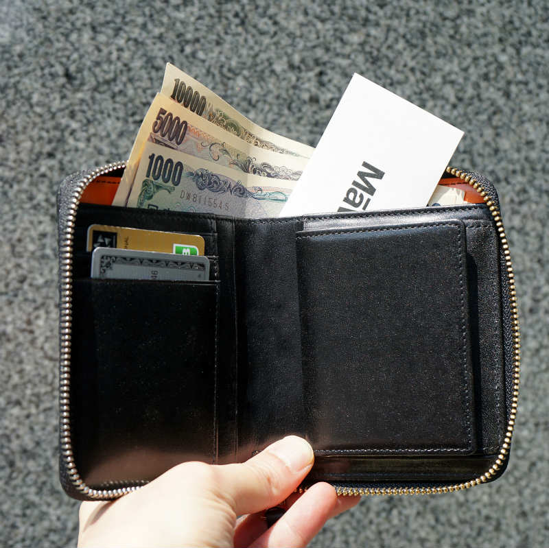 sacai] Leather Wallet – MaW SAPPORO