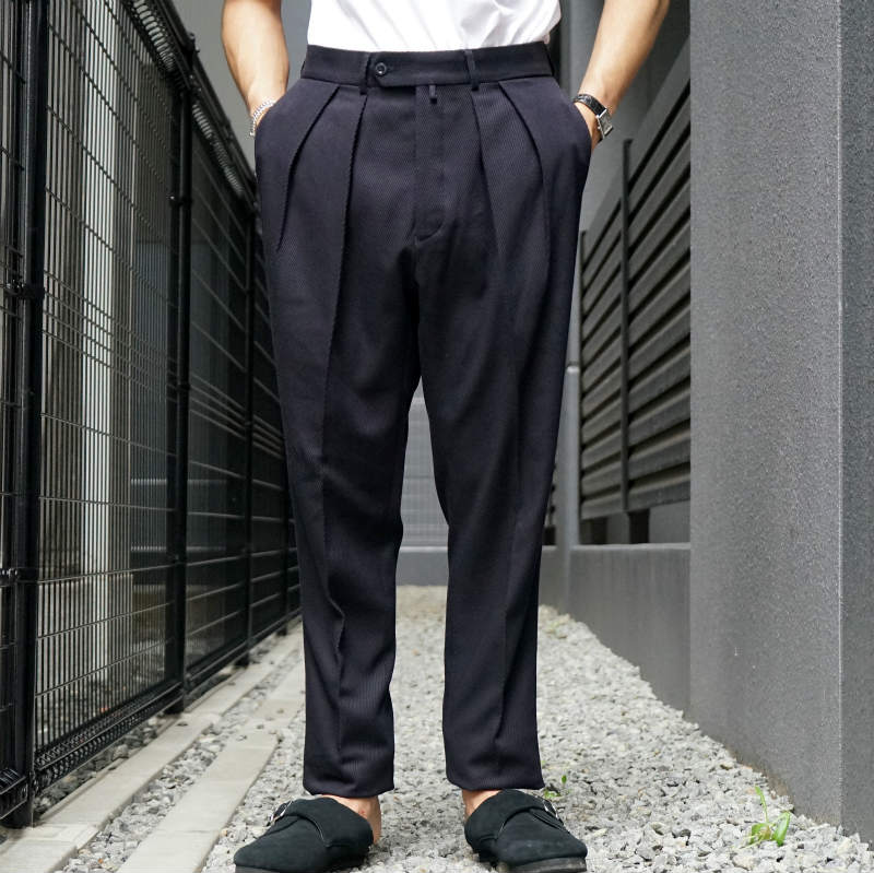 NEAT Cotton Kersey Beltless MサイズCIOTA - スラックス