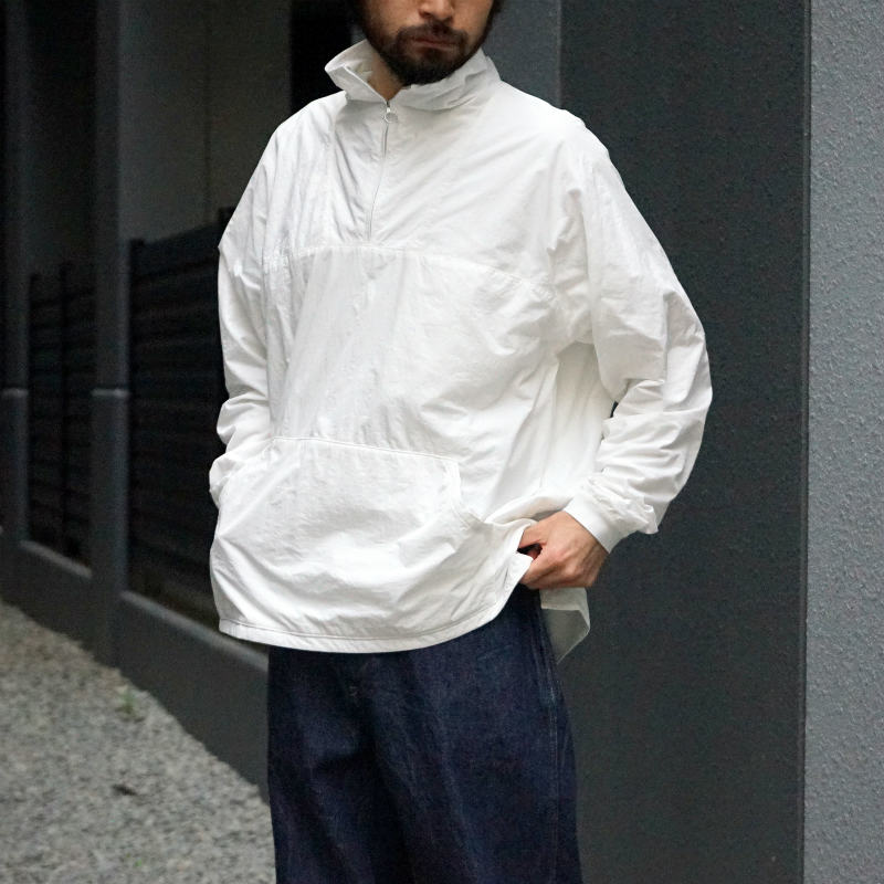 COMOLI] Garment Dye Nylon Anorak. – MaW SAPPORO