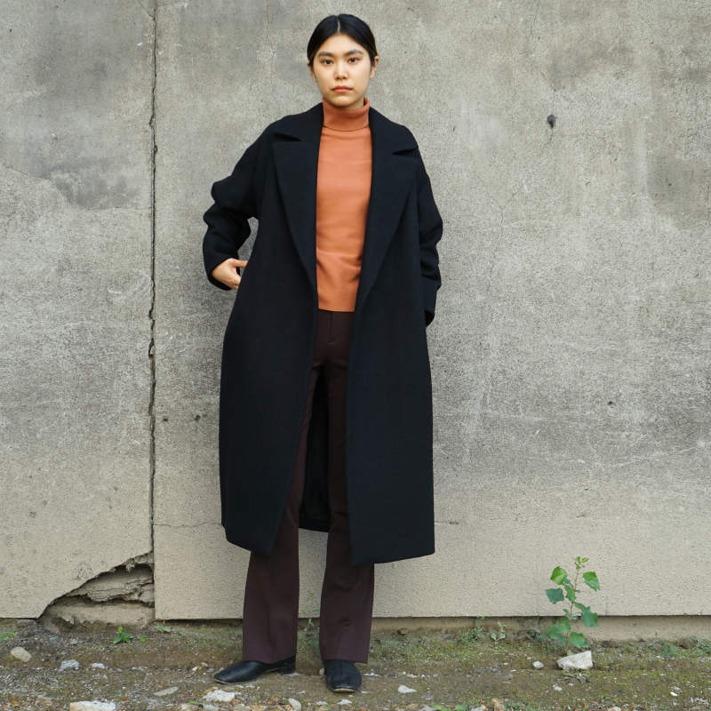 RIM.ARK] 19FW Relax loose gown coat – MaW SAPPORO