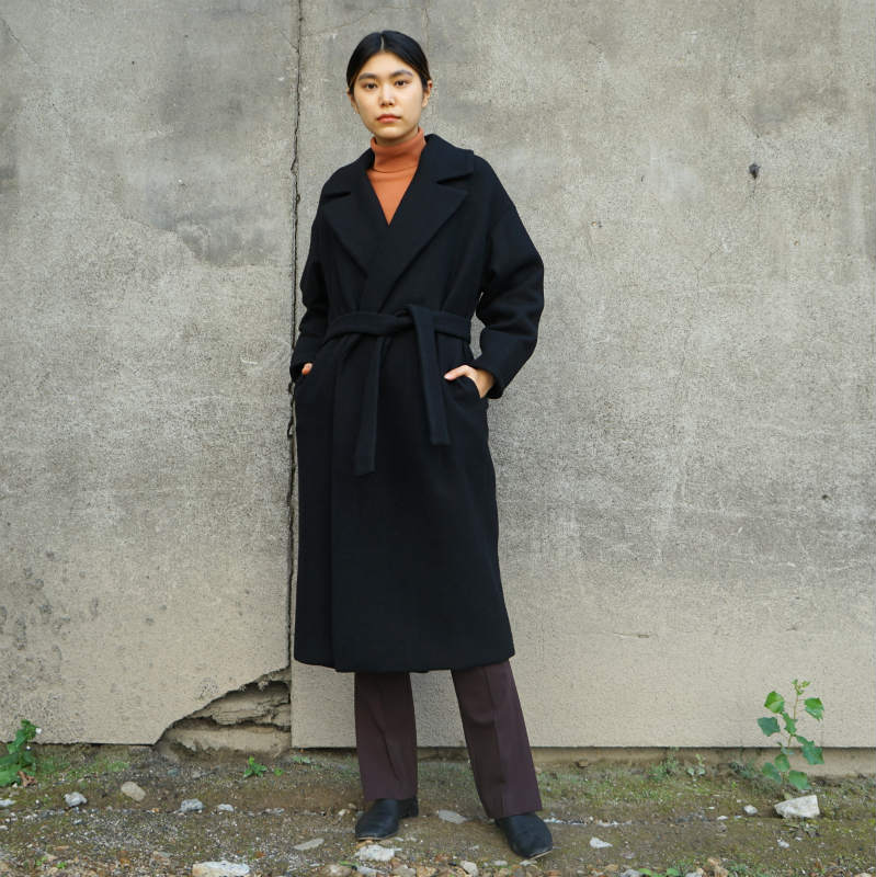 RIM.ARK] 19FW Relax loose gown coat – MaW SAPPORO