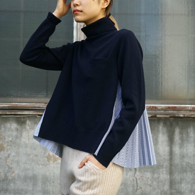 sacai] Wool Knit Pullover – MaW SAPPORO
