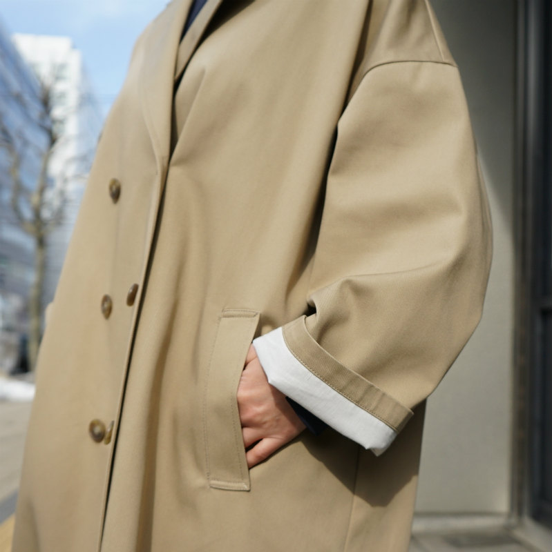 RIM.ARK] Wide volume spring coat – MaW SAPPORO