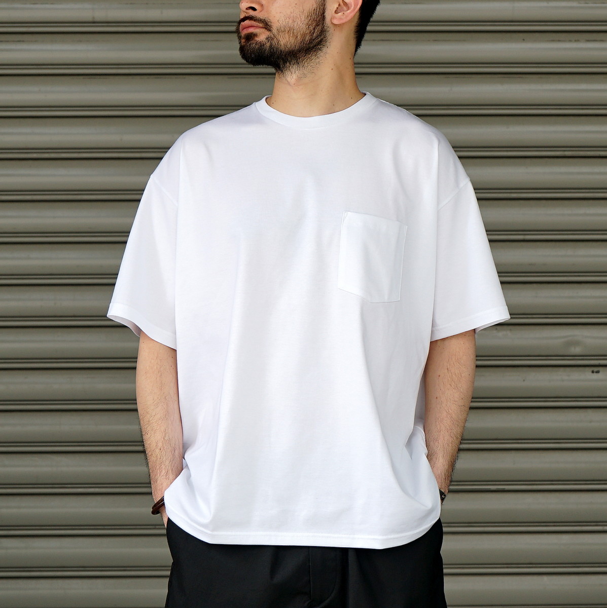 graphpaper S/S Oversized Pocket Tee