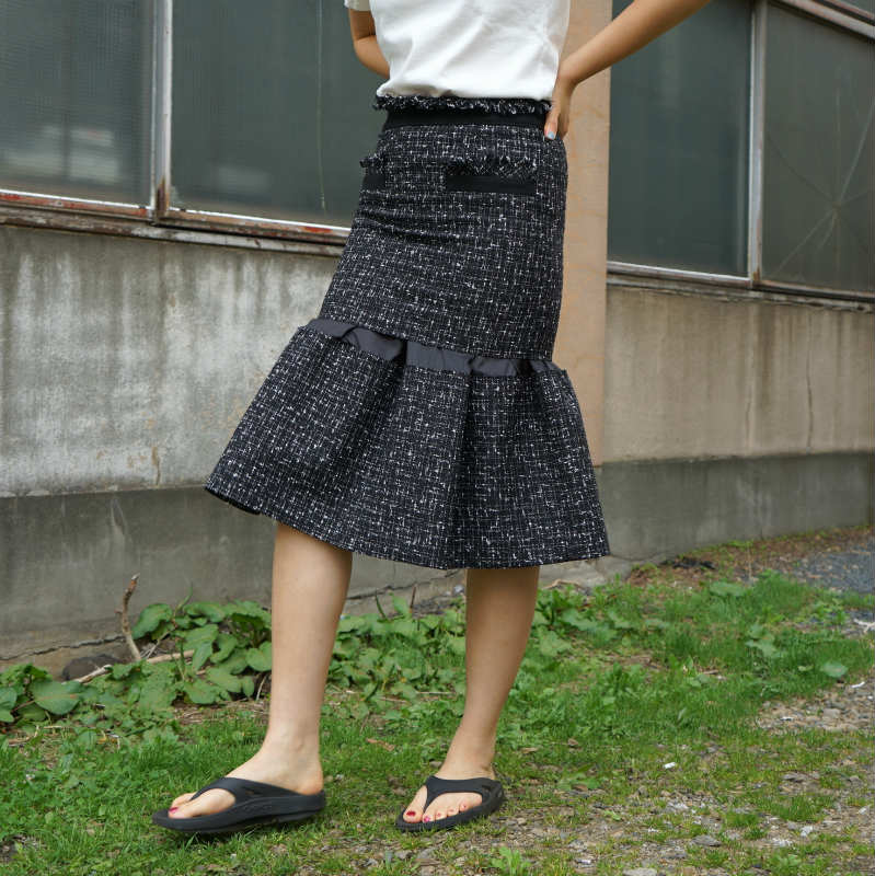人気の雑貨がズラリ！ SACAI ツイードスカート Skirt Tweed Summer