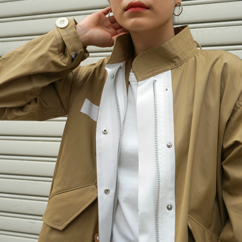 sacai] Cotton Nylon Oxford Coat – MaW SAPPORO