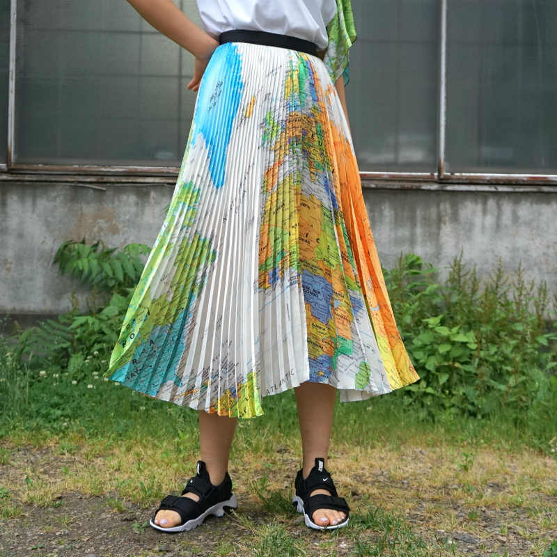 sacai] World Map Skirt – MaW SAPPORO