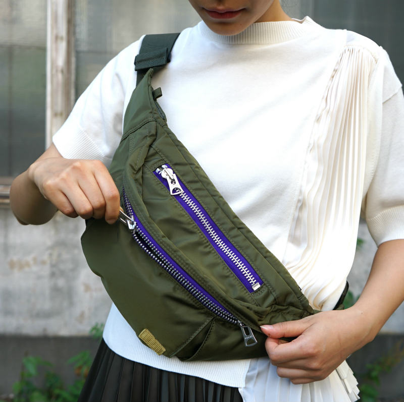 sacai×PORTER] Nylon Waist Bag – MaW SAPPORO