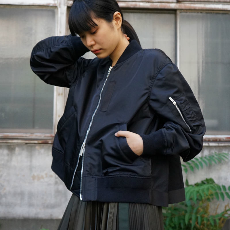 送料無料（沖縄は1000円) sacai 22SS ヒッコリー ブルゾン ジャケット