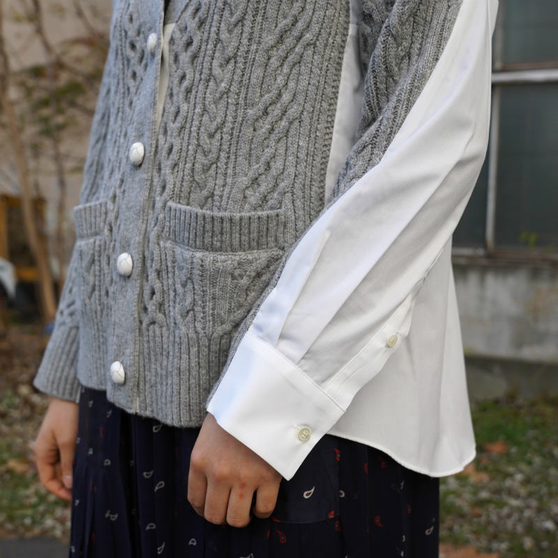 sacai] Wool Knit Cardigan – MaW SAPPORO