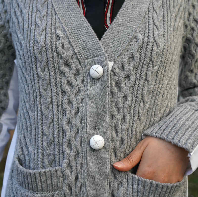 sacai] Wool Knit Cardigan – MaW SAPPORO