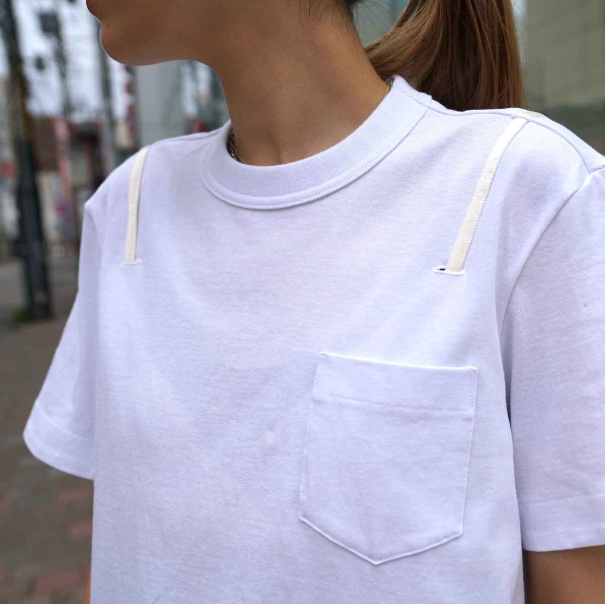 sacai] Cotton Jersey x Lace T-Shirt – MaW SAPPORO