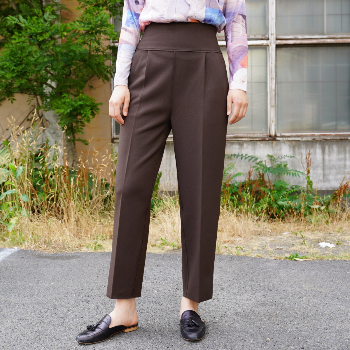 PHEENY] Amunzen high waist tapered pants – MaW SAPPORO