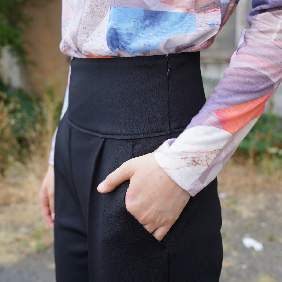 PHEENY] Amunzen high waist tapered pants – MaW SAPPORO