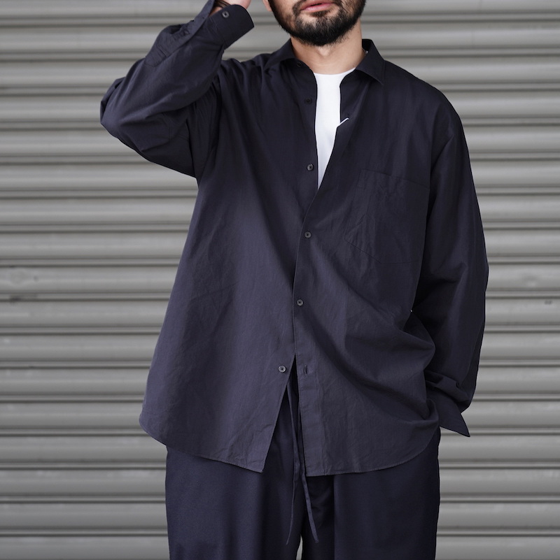 21AW COMOLI コモリシャツ NAVY サイズ2 www.krzysztofbialy.com