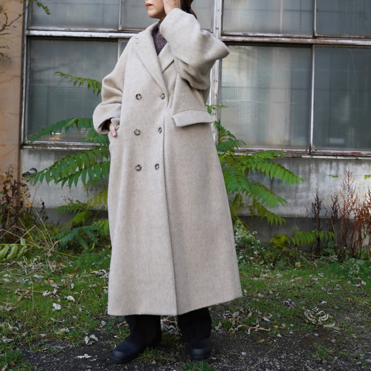 CLANE】DOUBLE WOOL LONG COAT | myglobaltax.com