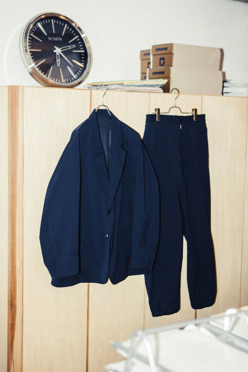 FreshService® × HOUYHNHNM] EDITOR'S JACKET & EDITOR'S TROUSERS 