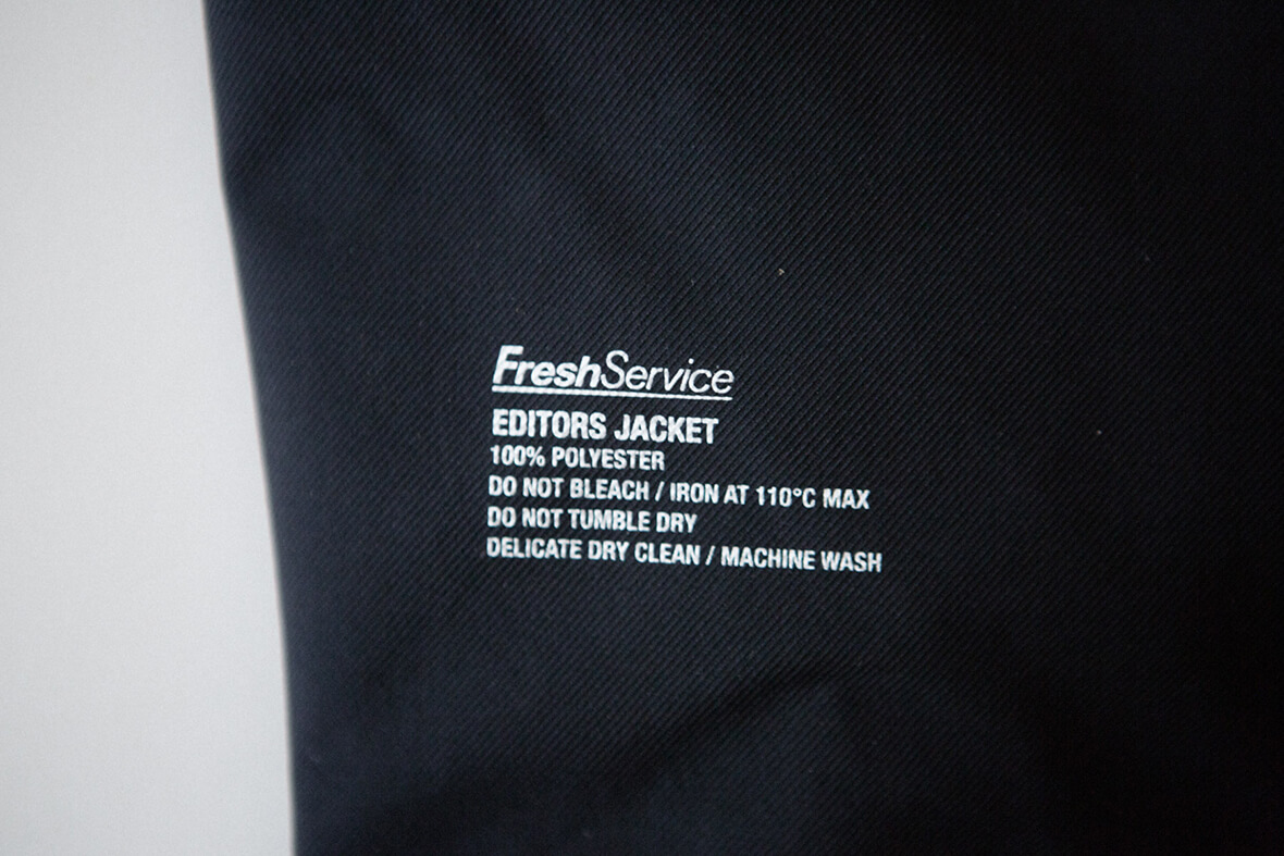 FreshService® × HOUYHNHNM] EDITOR'S JACKET & EDITOR'S TROUSERS